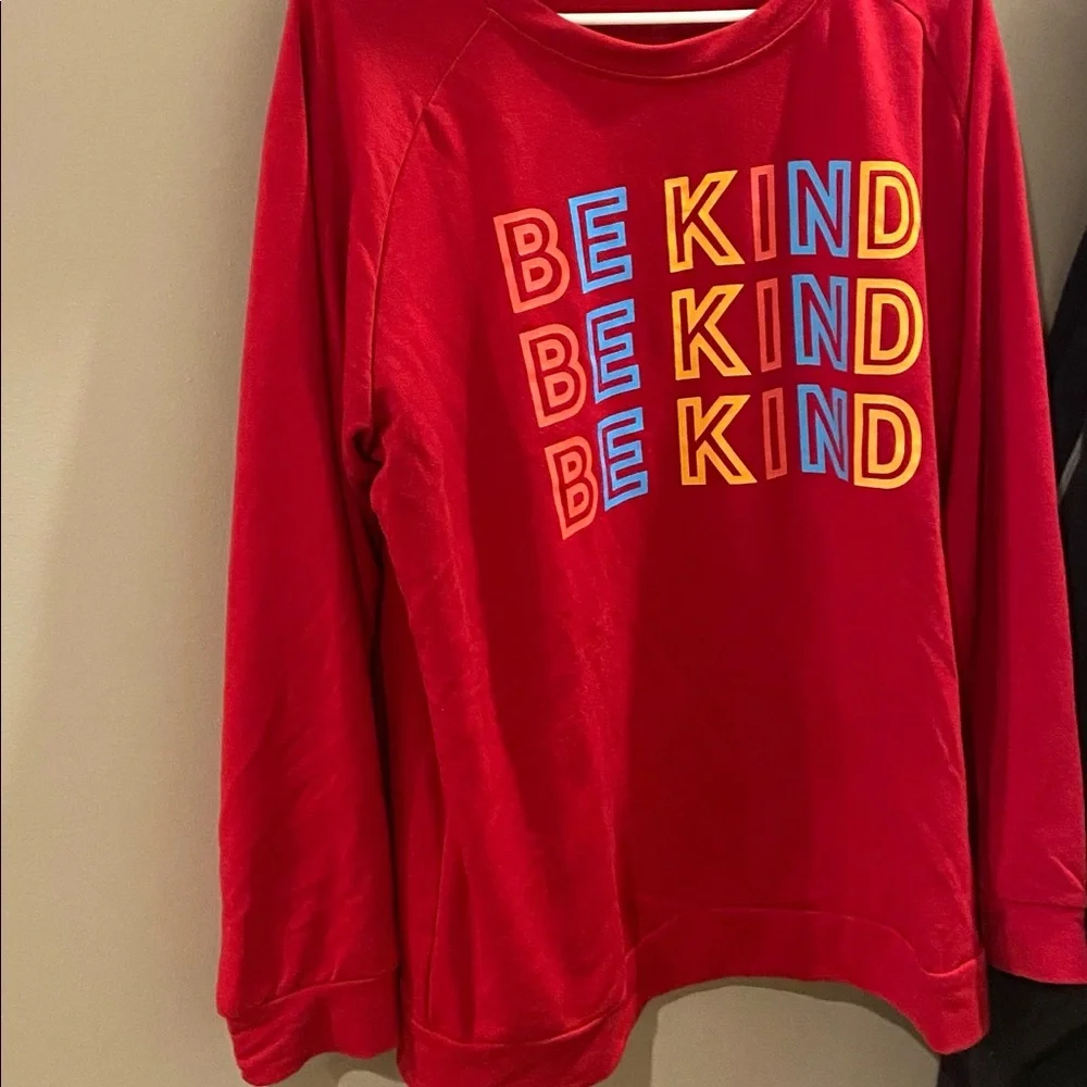 Be Kind crew neck sweatshirt. - Picture 1 of 1